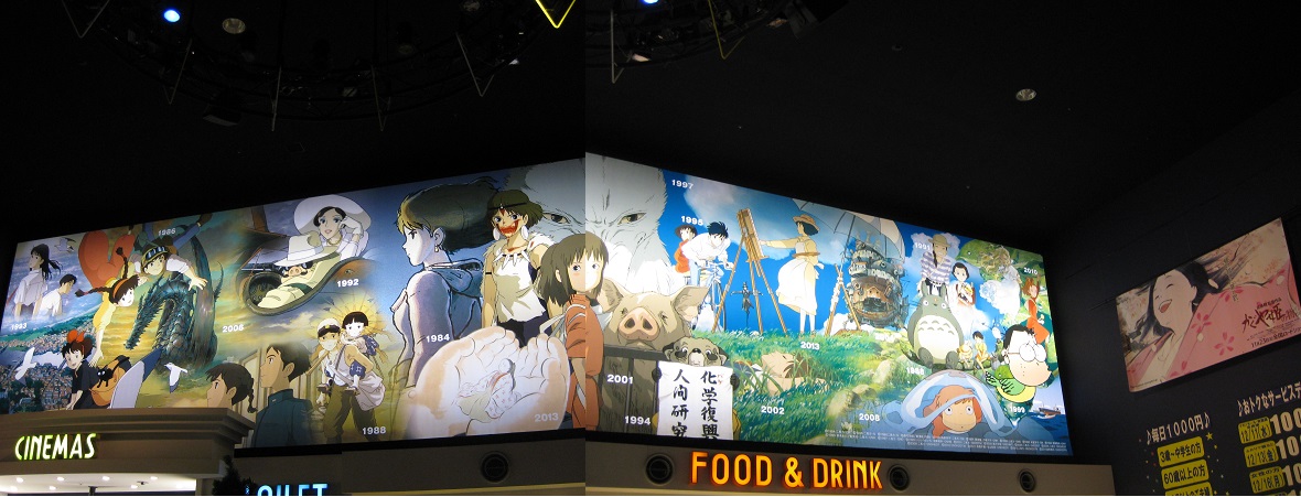 猫の恩返し 映画館　ディスプレイ 猫の恩返し 映画館ディスプレイ