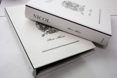 一目惚れで買った 真っ白な 洋書デザインのアルバム ブック型ケース Wagaya 楽天ブログ