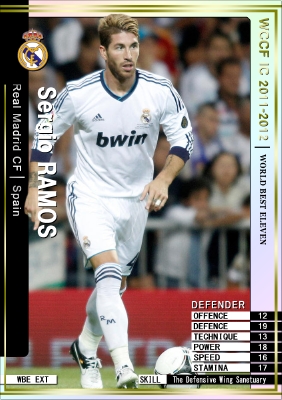 WCCF WBE枠 セルヒオ・ラモス（Sergio RAMOS） | コインのWCCFオリカ 