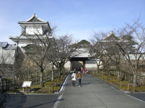 金沢城石川門一の門