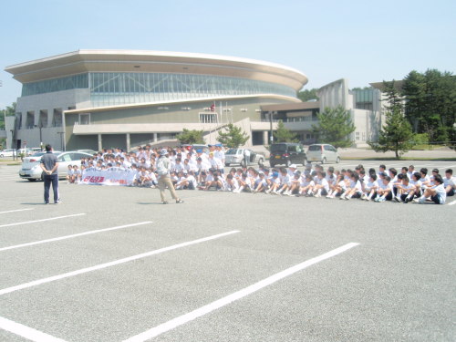 秋田大学教育文化学部附属中学校のみなさん ありがとうございました 秋田県総合公社ブログ 楽天ブログ