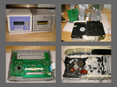 機器修理】Victor｜ビクター MX-S55MD ミニコンポ | 音響機器