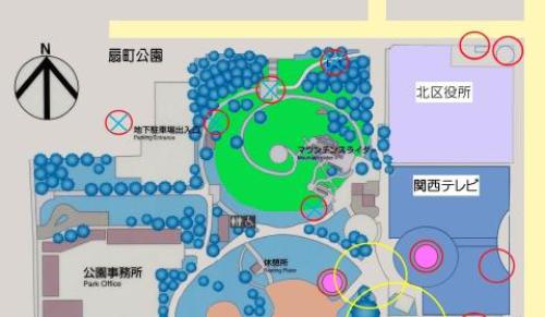 ポケモンgo大阪 扇町公園 アンテナmap わたしのこだわりブログ 仮 楽天ブログ