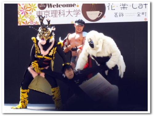 仮面の戦士ゼロング ゼロングショー イベント バトル ご当地ヒーロー ローカルヒーロー 東京都葛飾区 四ツ木アオト ゼロングスパーク マッチョ大佐 デスバル W.I.N アマチュアプロレス003.jpg