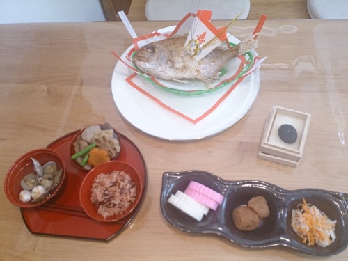 孫のお食い初め 温泉ランニング 楽天ブログ