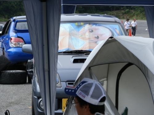 真夏のビーチ？