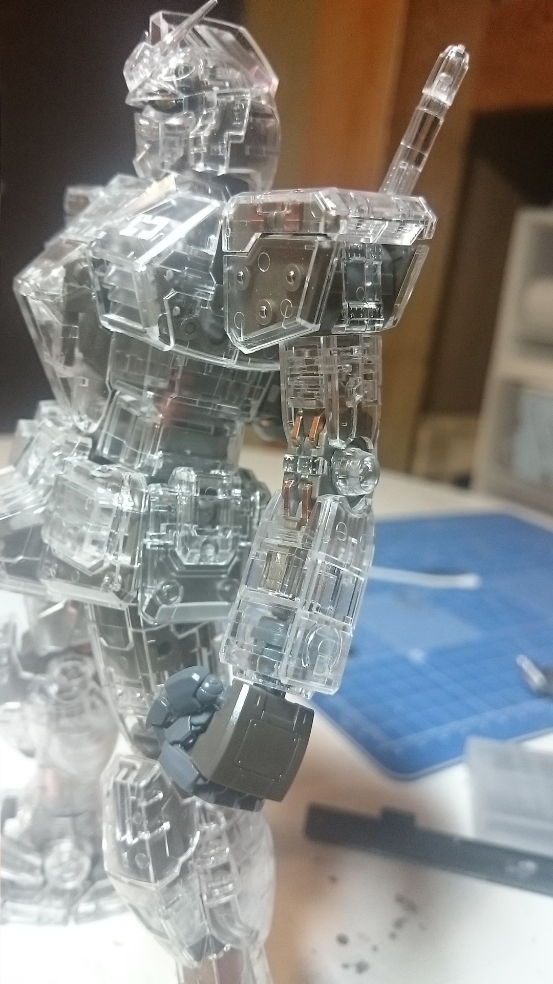 MG RX-78-2 ガンダムVer.2.0 メカニカルクリア を仕上げました MG RX-78-2 ガンダムVer.2.0 メカニカルクリア を仕上げました
