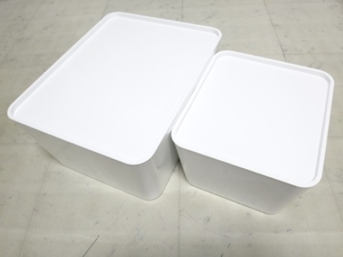 Ikeaの真っ白ツヤツヤ収納boxでキッチン収納見直し Dainaの白いおうち 楽天ブログ