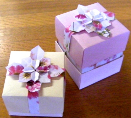折り紙 飾り箱 Kawaiiiroiroのブログ 楽天ブログ