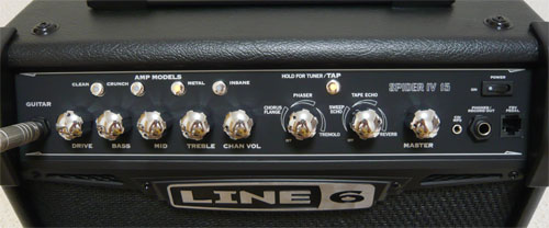 アンプを真似るアンプ『LINE 6 Spider IV 15』 | 元海外在住夫婦のお