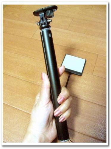 可愛い自分撮り・自撮り写真ができる方法とコツ カメラ用ミラー(鏡)つきアーム・一脚・ポール bou5 006.jpg