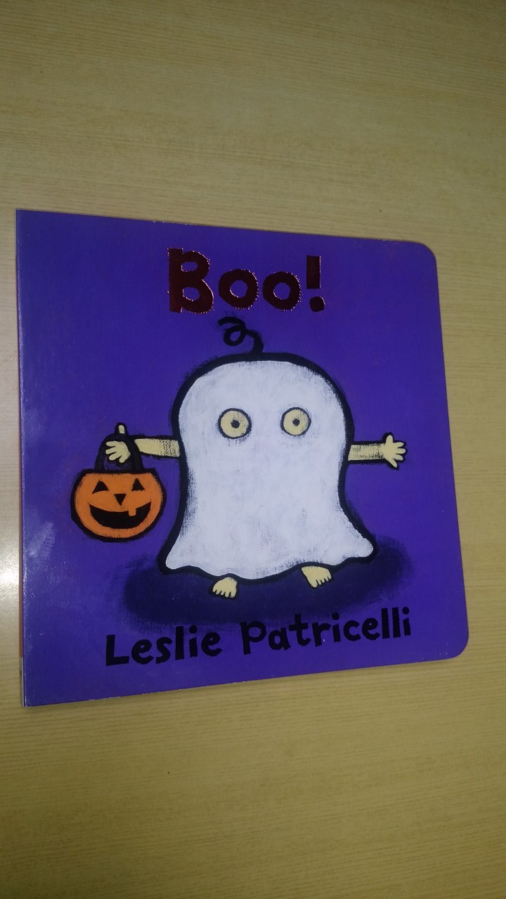 おすすめハロウィン英語絵本 Boo! by Leslie Patricelli | Qちゃん先生