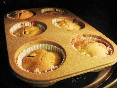 おせちの黒豆マフィン(カップケーキ)の作り方 レシピ007.jpg