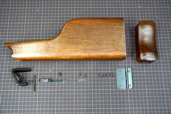 MGC モーゼル M96用木製ストックのメンテナンス | 玩具