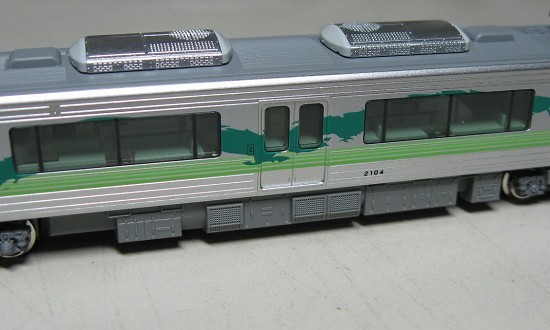Ｎゲージ、KATOの愛知環状鉄道２０００系（緑）。 | 鉄道・クルマ