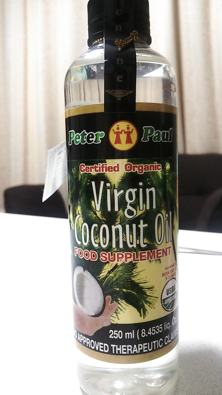 Virgin Coconut oil/PETER PAUL | 働くマムのPara sa Pamilya