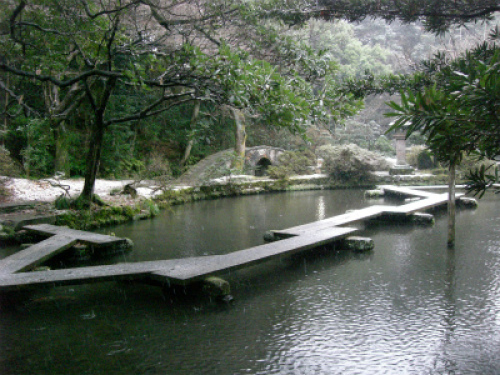 尾山神社・庭園1