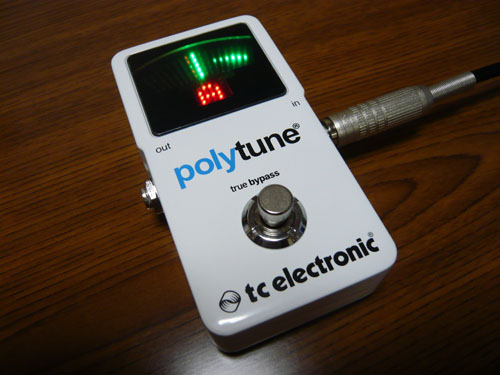 ポリフォニック・チューナー TC Electronic PolyTune 2 | 元海外在住