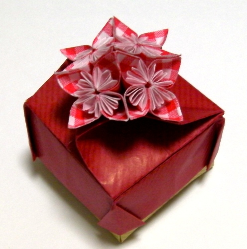 折り紙 箱 花飾り Kawaiiiroiroのブログ 楽天ブログ
