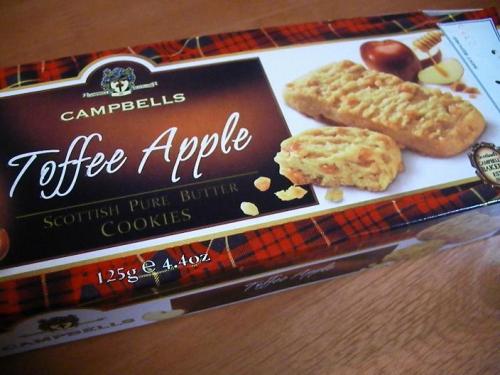 外国のお菓子スコットランド バタークッキー Toffee Apple By Campbells 行きたい 食べたい 作ってみたい 楽天ブログ