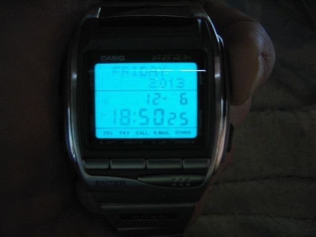 カシオ腕時計 データバンクHBX－100電池交換 G-SHOCK復活