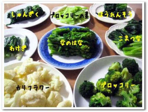 青菜 ゆで野菜 冷凍保存 方法 画像.jpg