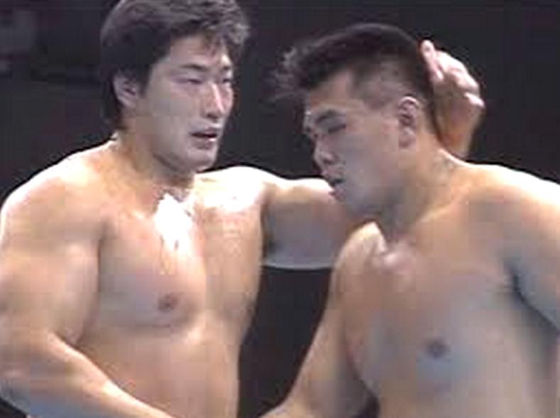 プロレスフィギュア　全日本プロレス　高山、小橋、秋山 モグラハウス 小橋建太&秋山準 プロレスフィギュア NOAH 全日本