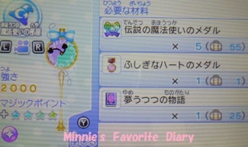 ディズニー マジックキャッスル マイ ハッピー ライフ プレイ記 16 Minnie S Favorite Diary 楽天ブログ