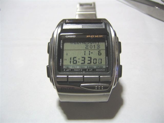 カシオ腕時計 データバンクＨＢＸ－１００電池交換 G-SHOCK復活大作戦 