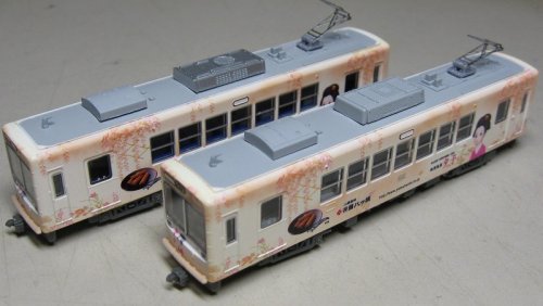 中古】【非常に良い】MODEMO Nゲージ NT156 京福電鉄モボ631形 夕子号