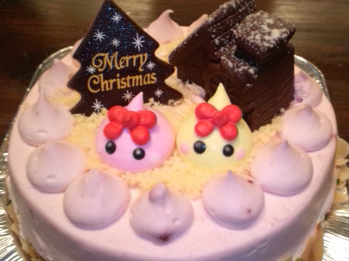ほっぺちゃん クリスマスケーキ やまなしブランド公式ブログ 山梨県知事と職員のブログ やまなしものがたり 楽天ブログ