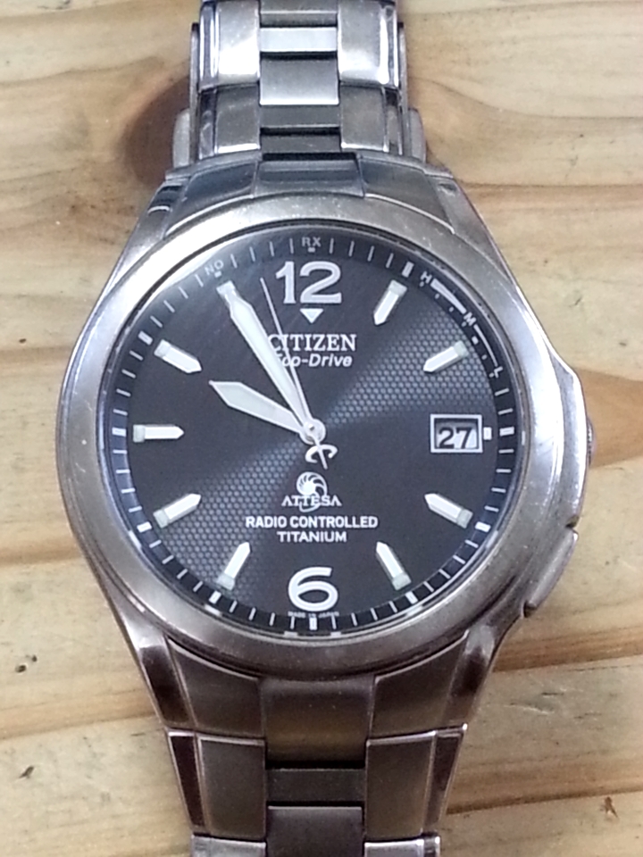 CITIZEN ATTESA GN-4W-S」(2003年購入)の秒針ズレ調整 | 西山三郎の