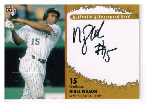 15マイコレ収集結果 13最強外国人伝説2 日本ハム在籍選手 直筆サイン がけっぷち Trading Card Maniax 楽天ブログ