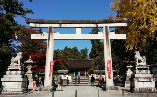 滋賀県 パワースポットの多賀大社 紅葉と門前町 曲まめ子の まめ子な日々 楽天ブログ