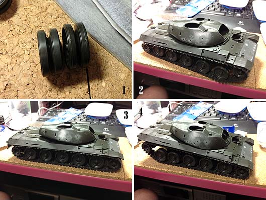 陸上自衛隊74式戦車～マインローラー