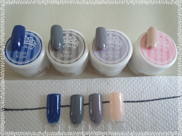 ジェルネイルカラーチャート♡グレースガーデン１ | mylovemylife_nail