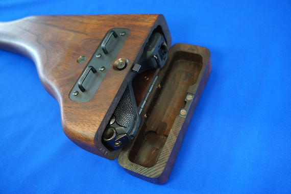 CAW ルガーP08用ショルダーストックホルスター フルカバー