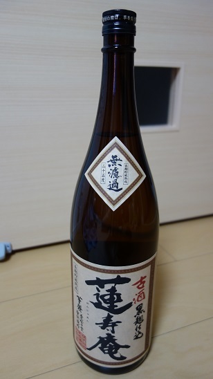 本格焼酎 蓮寿庵（れんじゅあん）1800ml 6本 ① 飲料・酒