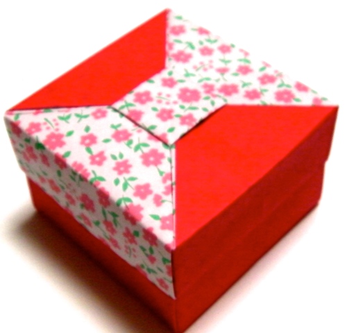 折り紙 箱 リボン Kawaiiiroiroのブログ 楽天ブログ