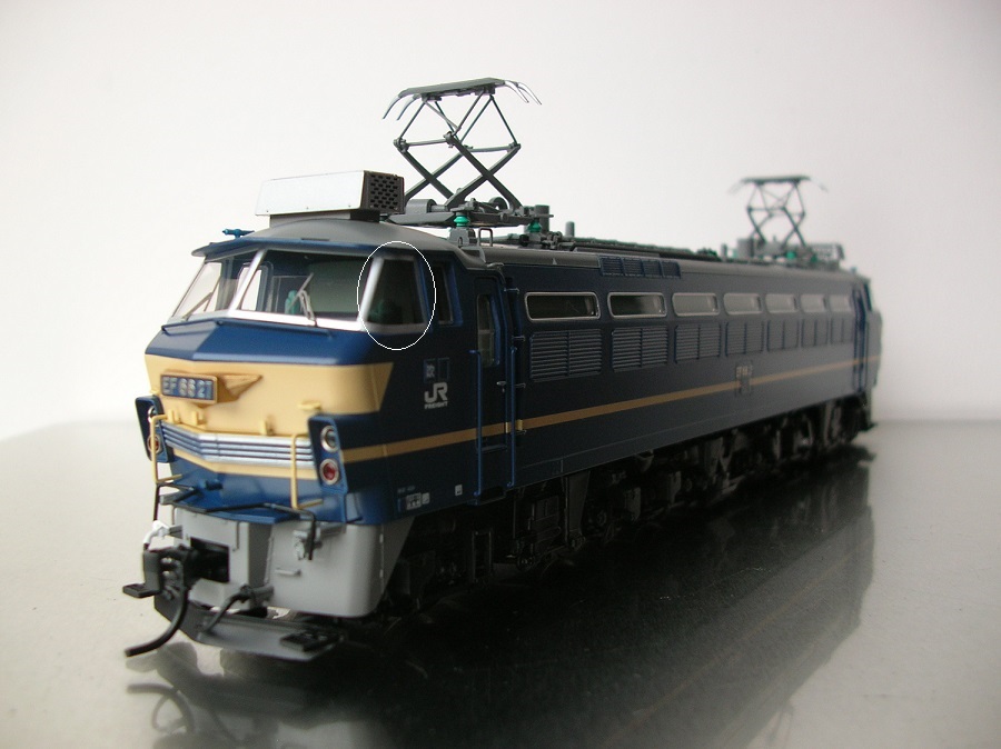 【加工品】HO-116 EF66 27号機タイプ 16番(HO) JR EF66-0形電気機関車 (27号機・プレステージモデル