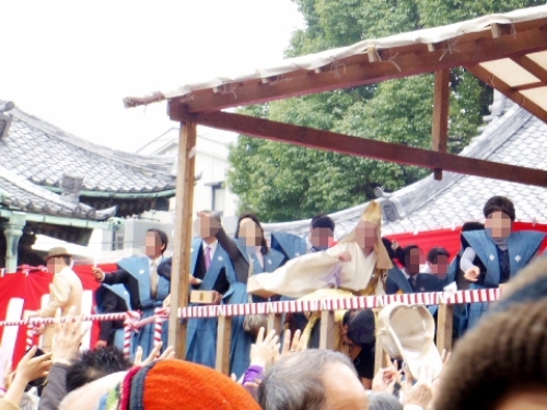 葛飾 柴又帝釈天 節分 豆まき 画像 2014009.jpg