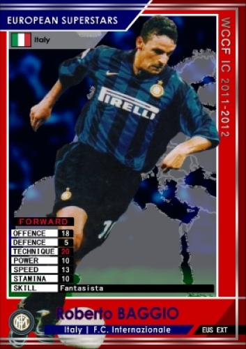 Wccf Eus枠 ロベルト バッジョ Roberto Baggio コインのwccfオリカblog 楽天ブログ