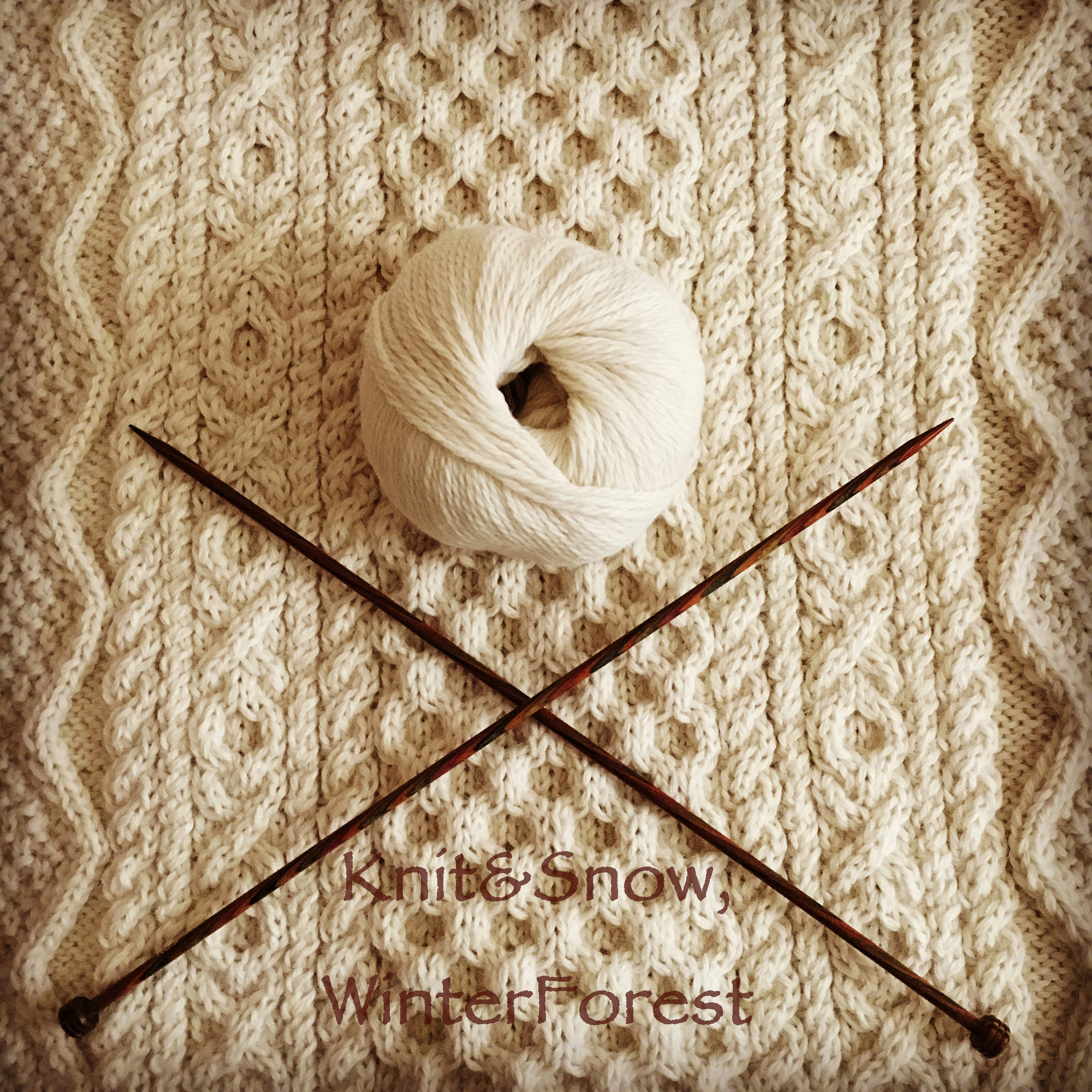 編み図】ベビーアルパカで編む アラン模様のセーター | Kint&Snow