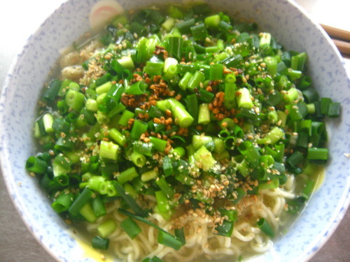 極道めし風ねぎラーメン おひとり様のおいしい生活 楽天ブログ