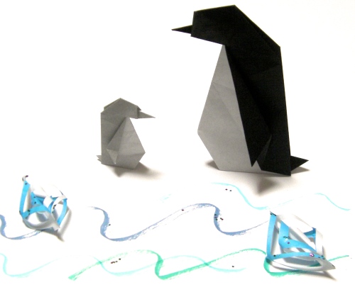 折り紙 ペンギン Kawaiiiroiroのブログ 楽天ブログ