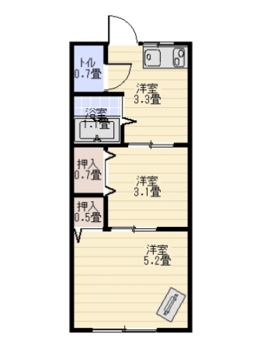 仮設住宅の間取り １ く ちゃんのハッピーな日々 大震災を乗り越えて 楽天ブログ