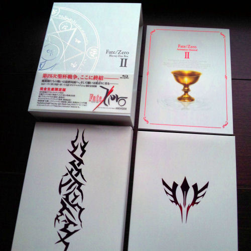 Fate/Zero Blu-ray Disc Box II 届きました。 | アニメ情報ネット - 楽天ブログ