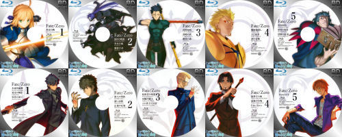 Fate Zero Blu Ray Disc Box レーベル画像まとめ アニメ情報ネット 楽天ブログ