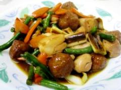 給食のやきとり風あえもの