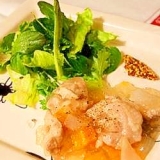 簡単♪鶏肉のポトフ ゼリー仕立て